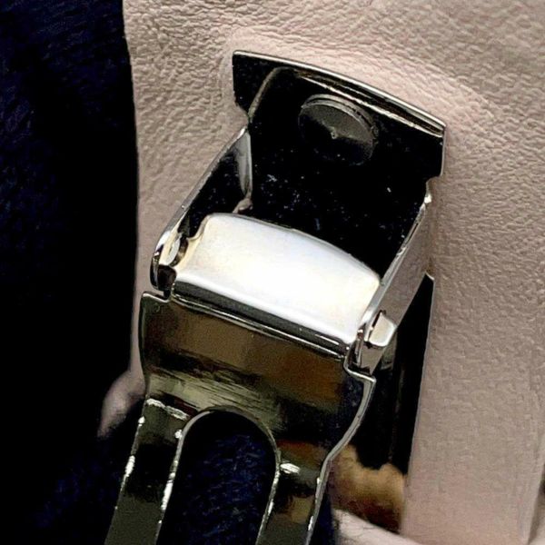 シャネル バレッタ リボンモチーフ ココマーク ラムスキン フェイクパール 23S AA9134 CHANEL ヘアアクセサリー