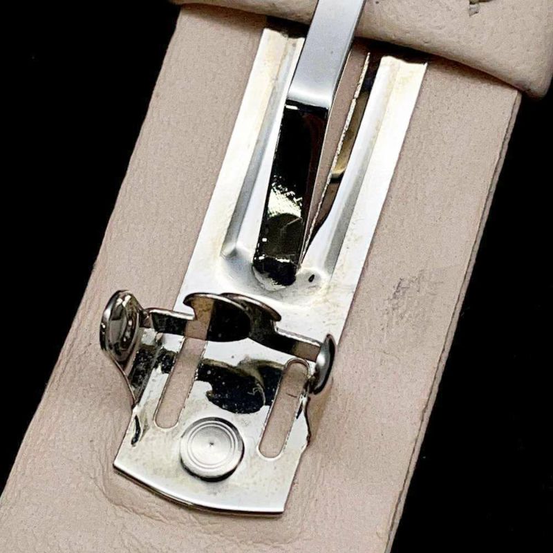 シャネル バレッタ リボンモチーフ ココマーク ラムスキン フェイクパール 23S AA9134 CHANEL ヘアアクセサリー