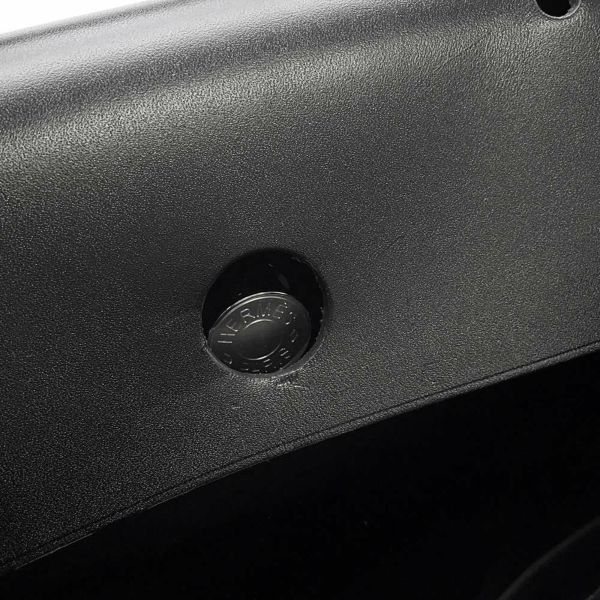 エルメス ショルダーバッグ エールバッグジップMM ブラック/シルバー金具 ヴァッシュハンター /トワルミリタリー B刻印 黒