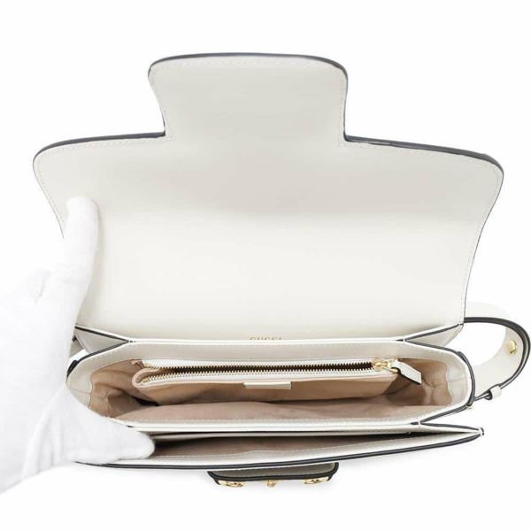 グッチ ショルダーバッグ 1955 ホースビット GGスプリーム 602204 GUCCI バッグ 白