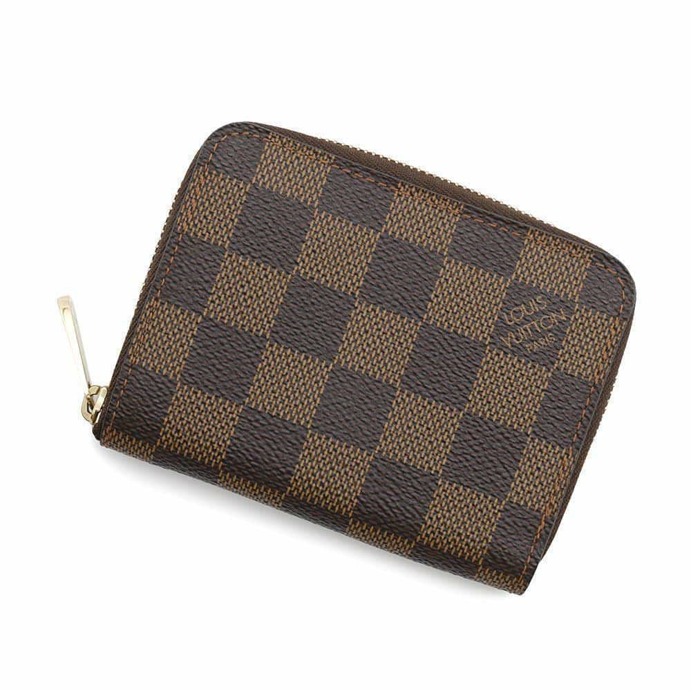 ルイヴィトン コインケース ダミエ・エベヌ ジッピー・コインパース M63070 LOUIS VUITTON 財布