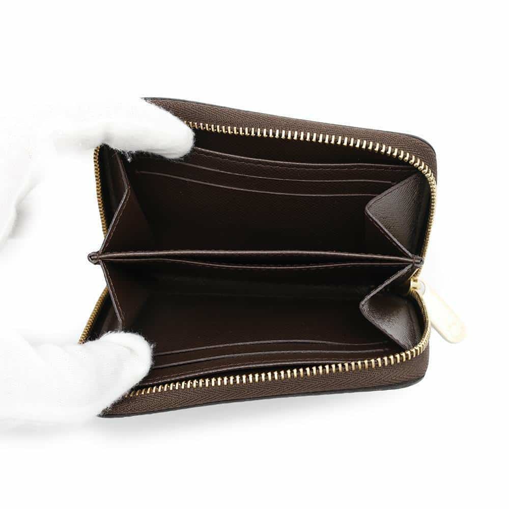 ルイヴィトン コインケース ダミエ・エベヌ ジッピー・コインパース M63070 LOUIS VUITTON 財布