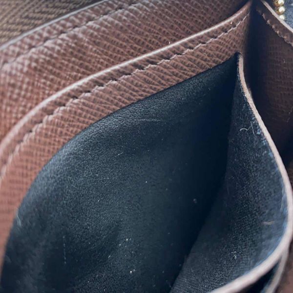 ルイヴィトン コインケース ダミエ・エベヌ ジッピー・コインパース M63070 LOUIS VUITTON 財布