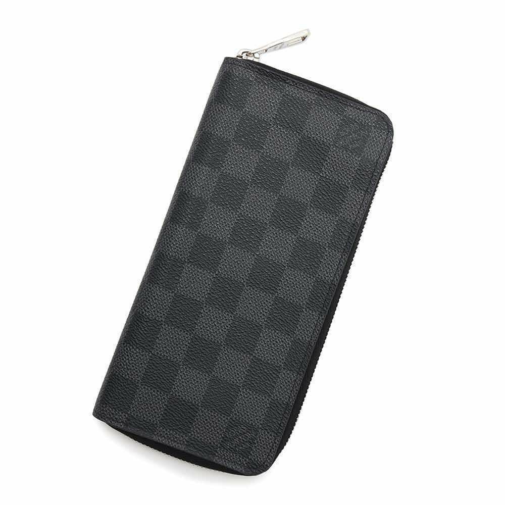 ルイヴィトン 長財布 ダミエ・グラフィット ジッピーウォレット・ヴェルティカル N63095 LOUIS VUITTON ブラック 黒