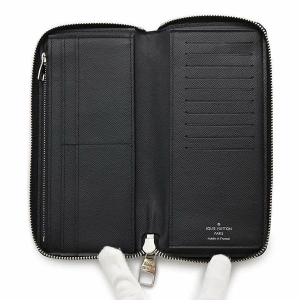 ルイヴィトン 長財布 ダミエ・グラフィット ジッピーウォレット・ヴェルティカル N63095 LOUIS VUITTON ブラック 黒
