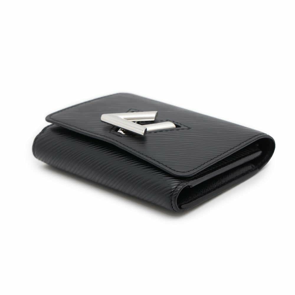ルイヴィトン 三つ折財布 エピ ポルトフォイユ・ツイスト コンパクト M64414 LOUIS VUITTON  財布 ブラック 黒