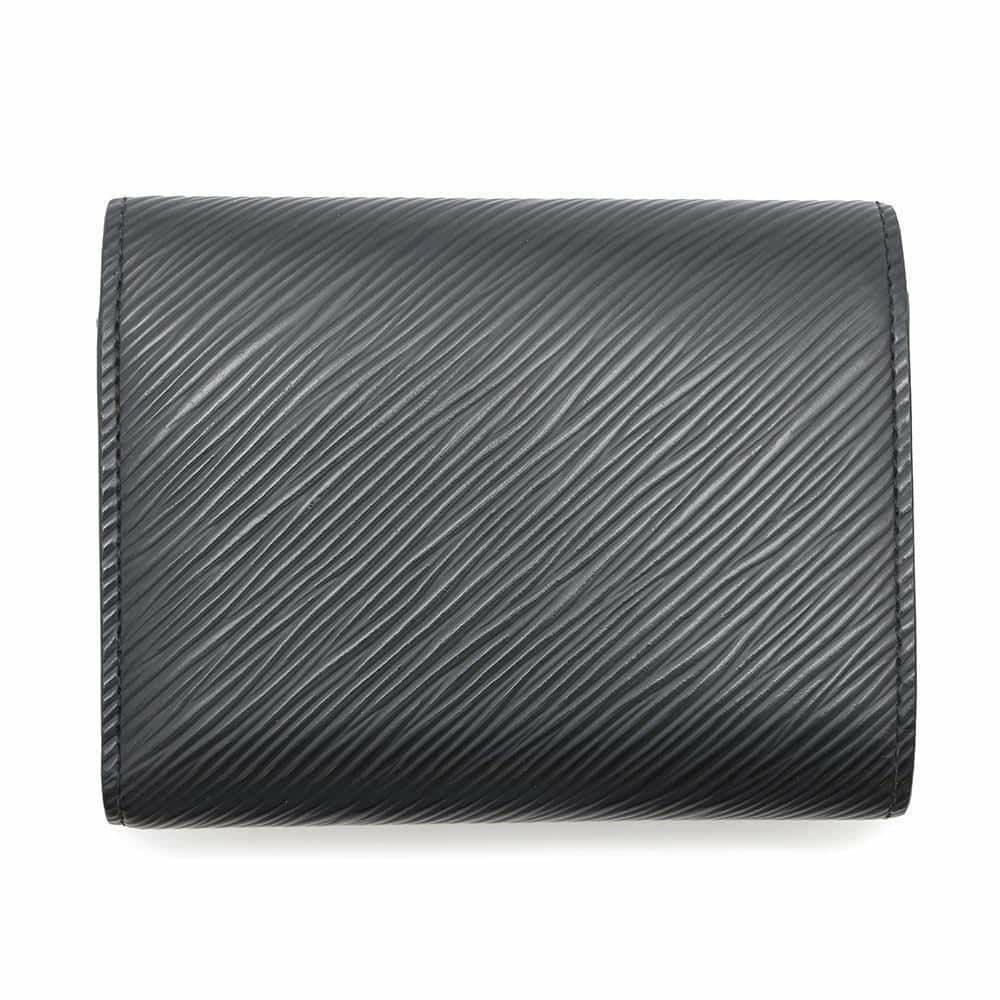 ルイヴィトン 三つ折財布 エピ ポルトフォイユ・ツイスト コンパクト M64414 LOUIS VUITTON  財布 ブラック 黒