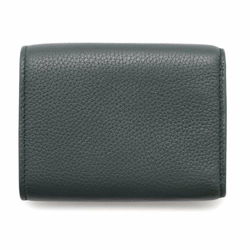 ボッテガヴェネタ 三つ折り財布 ロゴ レザー BOTTEGA VENETA 財布 コンパクトウォレット