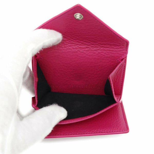 バレンシアガ 三つ折り財布 ペーパーミニウォレット 391446 BALENCIAGA 財布 折りたたみ コンパクトウォレット