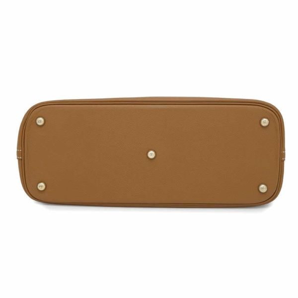 エルメス ハンドバッグ ボリード35 ゴールド/ゴールド金具 クシュベル □E刻印 2wayショルダー