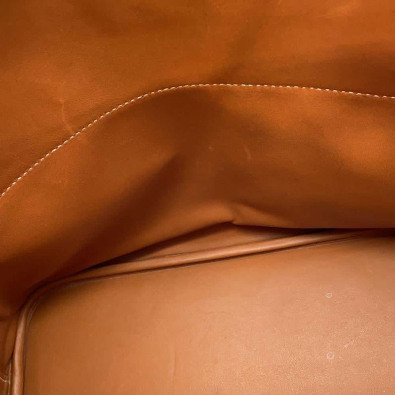 エルメス ハンドバッグ ボリード35 ゴールド/ゴールド金具 クシュベル □E刻印 2wayショルダー