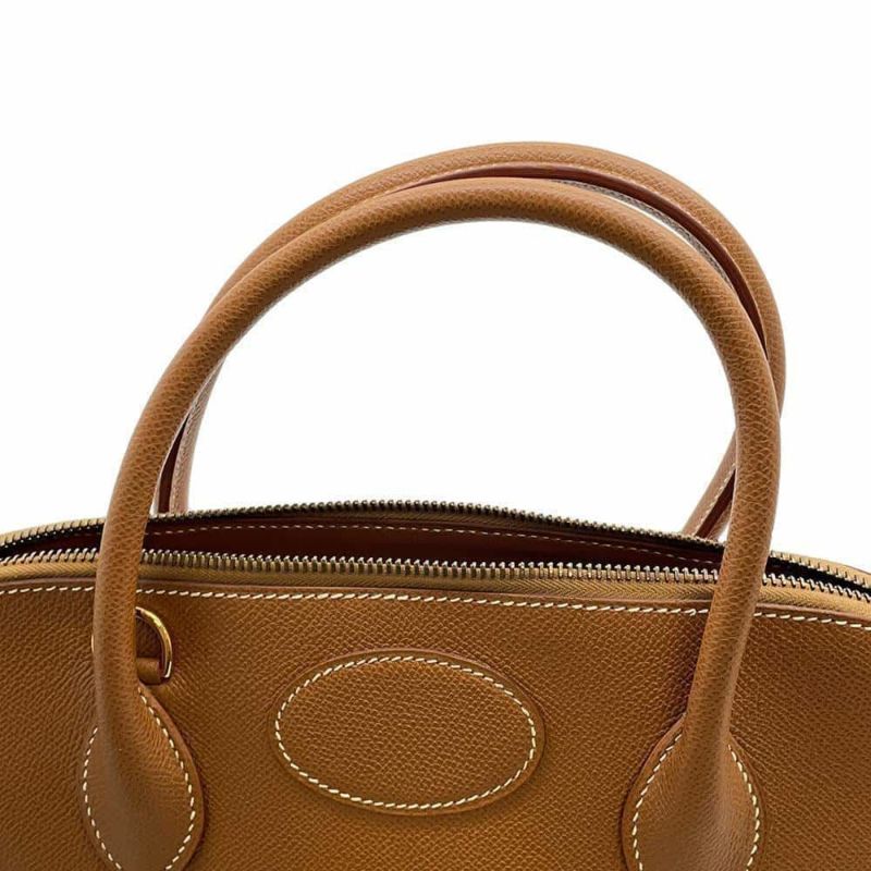 エルメス ハンドバッグ ボリード35 ゴールド/ゴールド金具 クシュベル □E刻印 2wayショルダー