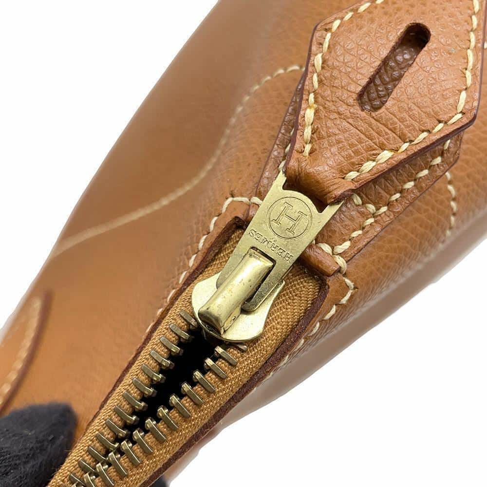 エルメス ハンドバッグ ボリード35 ゴールド/ゴールド金具 クシュベル □E刻印 2wayショルダー