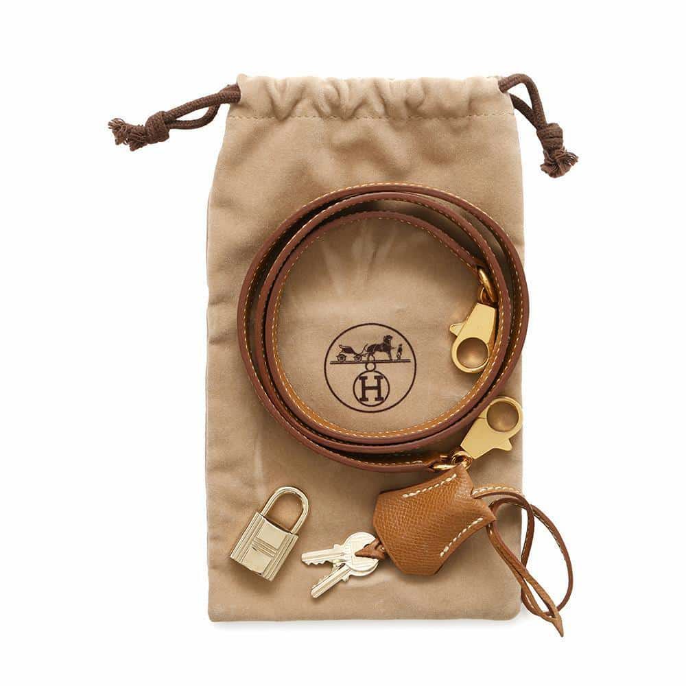 エルメス ハンドバッグ ボリード35 ゴールド/ゴールド金具 クシュベル □E刻印 2wayショルダー