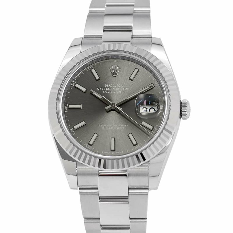 ロレックス デイトジャスト41 126334 ROLEX 腕時計 スレート文字盤