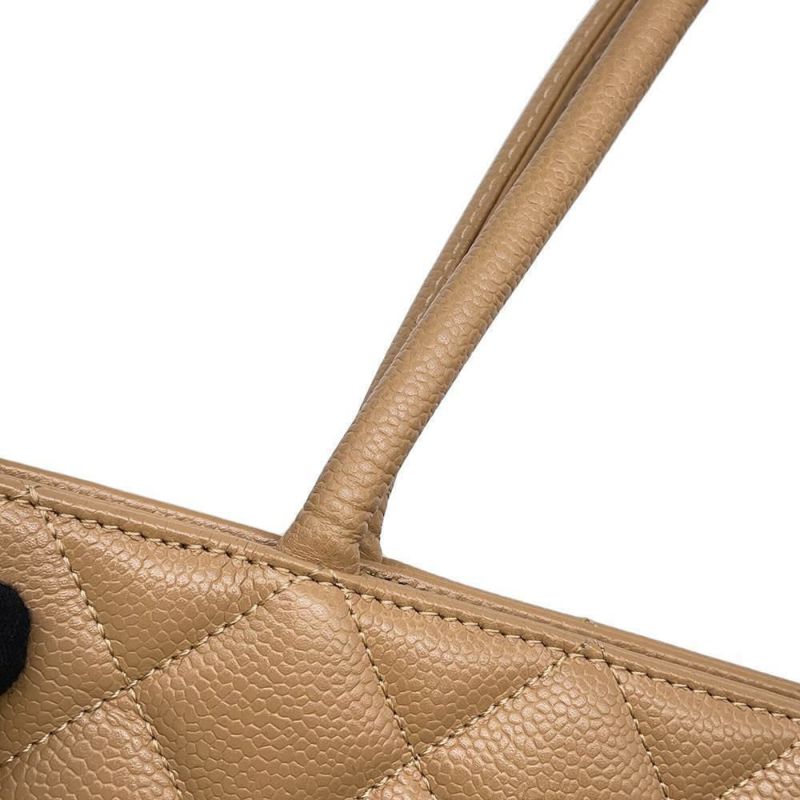 シャネル トートバッグ 復刻トート ココマーク キャビアスキン A01804 CHANEL バッグ マトラッセ キルティング