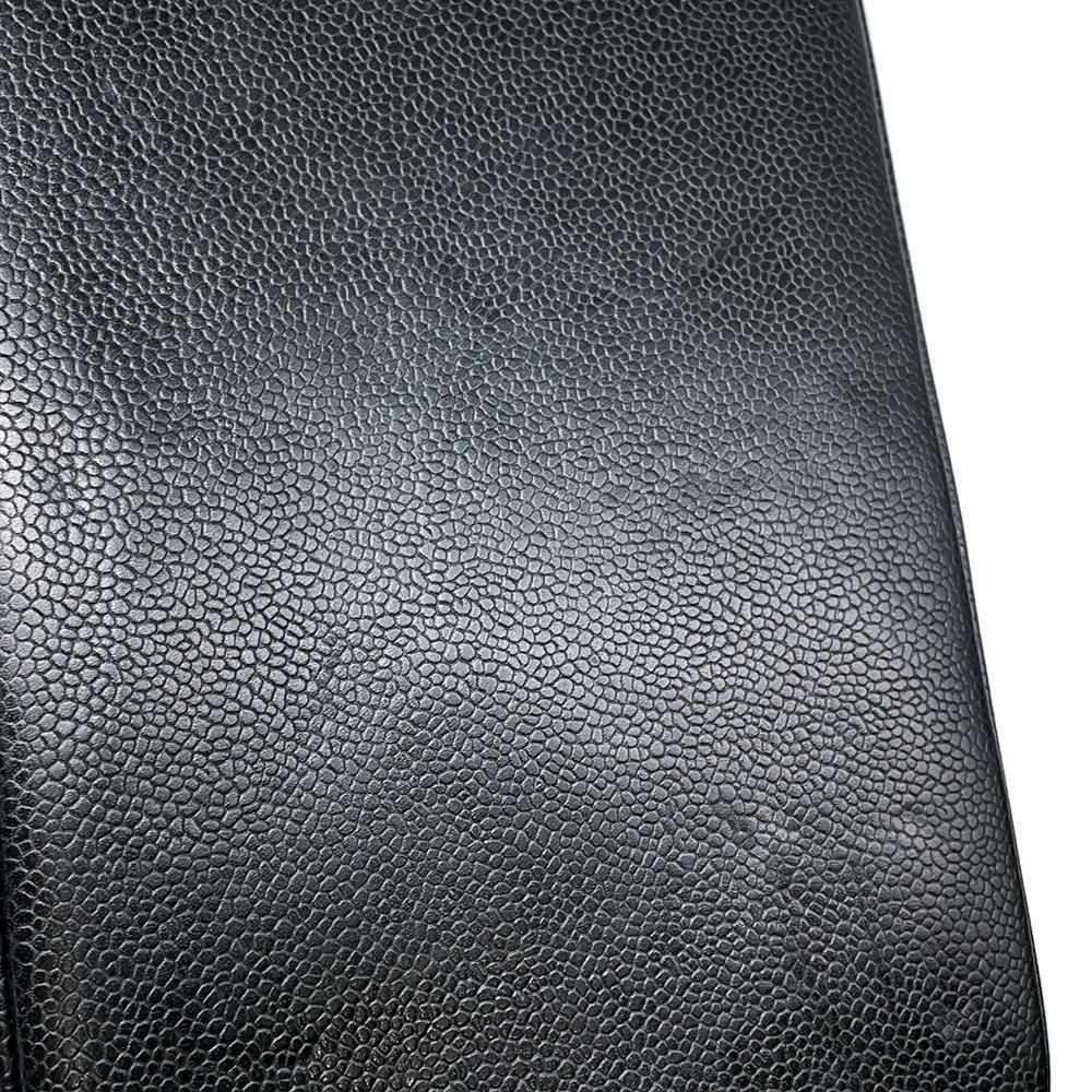 シャネル トートバッグ 復刻トート ココマーク キャビアスキン A01804 CHANEL バッグ マトラッセ キルティング 黒