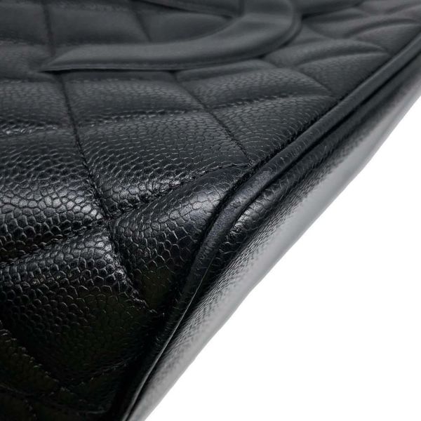 シャネル トートバッグ 復刻トート ココマーク キャビアスキン A01804 CHANEL バッグ マトラッセ キルティング 黒