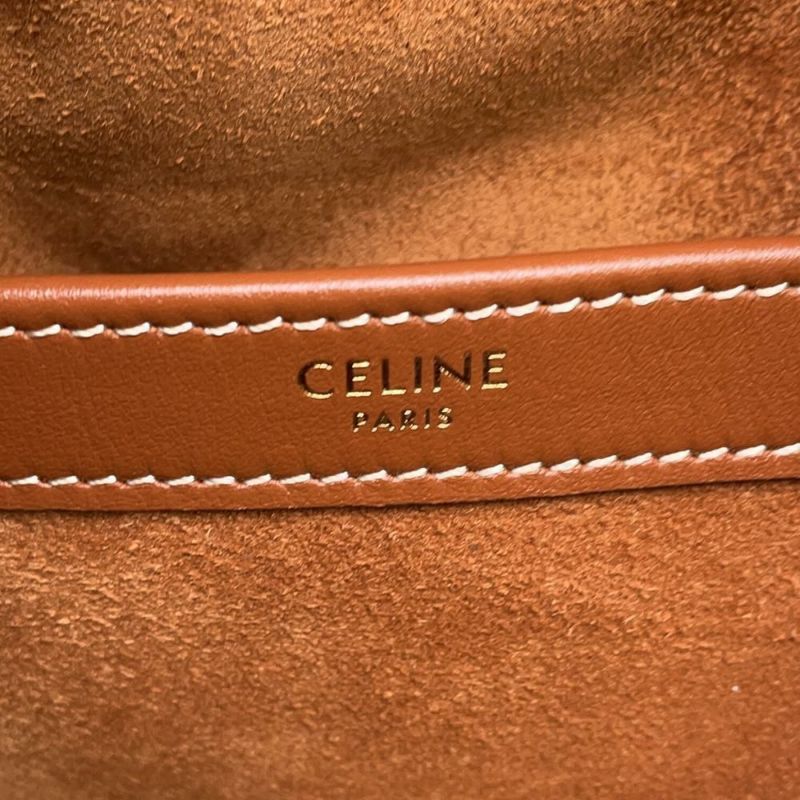 セリーヌ トートバッグ カバ ドローストリング キュイル トリオンフ レザー 199973DU3.04LU CELINE ショルダーバッグ