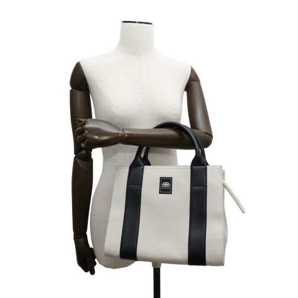 BALENCIAGA バレンシアガ トレード トート S ショルダーバッグ バレンシアガ トートバッグ トレードS キャンバス レザー 620884