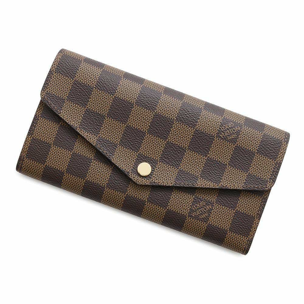 ルイヴィトン 長財布 ダミエ・エベヌ ポルトフォイユ・サラ N63209 LOUIS VUITTON ヴィトン 財布