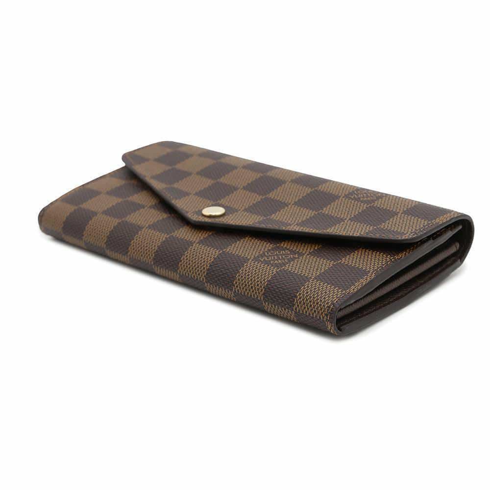 ルイヴィトン 長財布 ダミエ・エベヌ ポルトフォイユ・サラ N63209 LOUIS VUITTON ヴィトン 財布