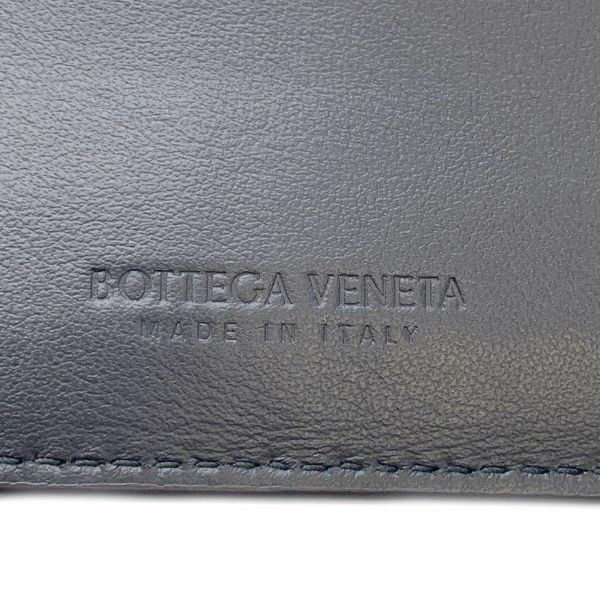 ボッテガヴェネタ 二つ折り財布 マキシイントレチャート レザー 749455 BOTTEGA VENETA 財布 メンズ