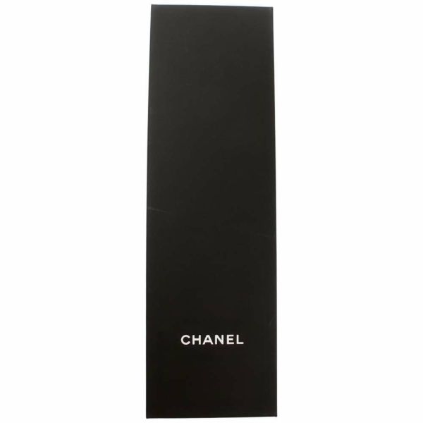 シャネル スカーフ ココマーク シルク CHANEL ヘアバンド 黒 白