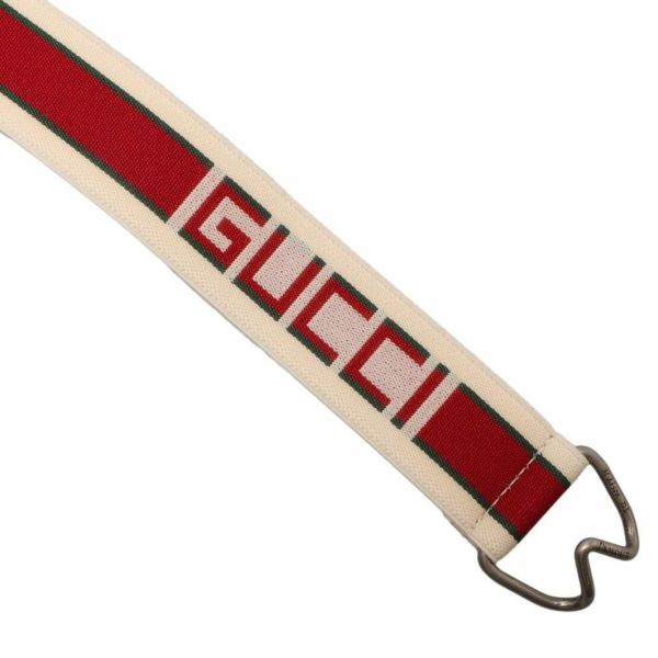 グッチ ベルト ロゴ エラスティックベルト キャンバス サイズ95 523344 GUCCI 雑貨 アパレル