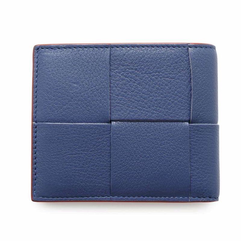 ボッテガヴェネタ 二つ折り財布 カセット レザー BOTTEGA VENETA 財布