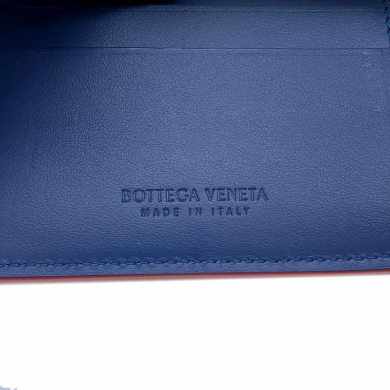 ボッテガヴェネタ 二つ折り財布 カセット レザー BOTTEGA VENETA 財布
