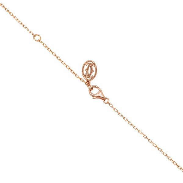 カルティエ ネックレス ダムール ネックレス ラージモデル ダイヤモンド 1P 計0.18ct K18PG Cartier ジュエリー