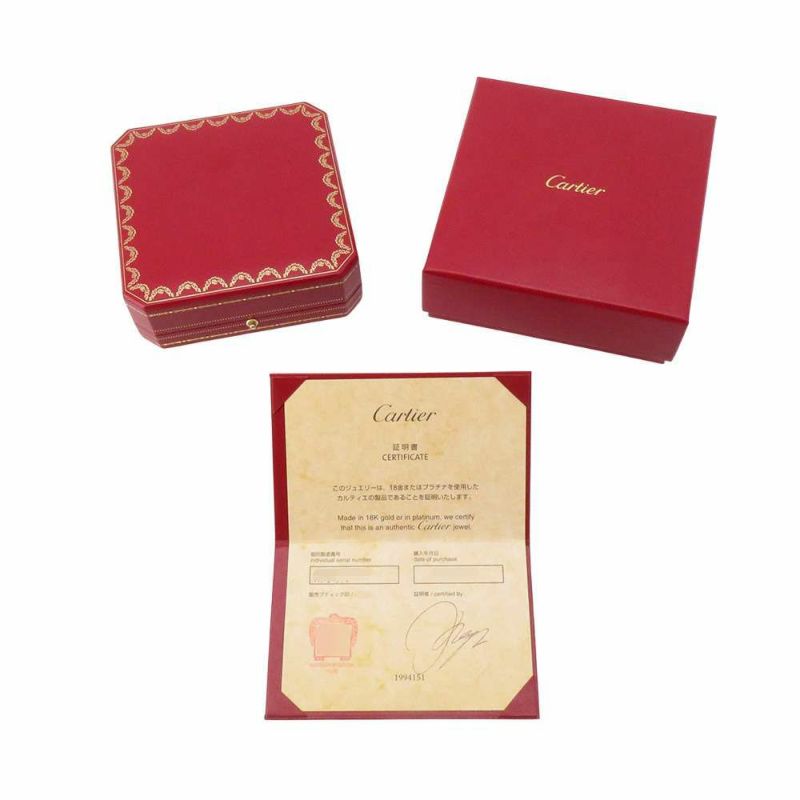 カルティエ ネックレス ダムール ネックレス ラージモデル ダイヤモンド 1P 計0.18ct K18PG Cartier ジュエリー