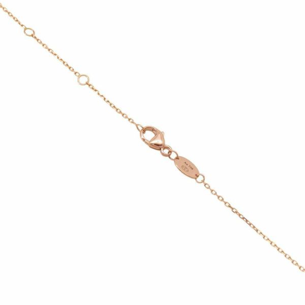 ショーメ ネックレス ジュ ドゥ リアン ペンダント マザーオブパール ダイヤ1P 0.01ct K18PG 082930 CHAUMET ジュエリー