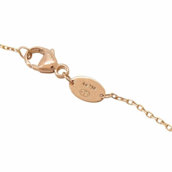 ショーメ ネックレス ジュ ドゥ リアン ペンダント マザーオブパール ダイヤ1P 0.01ct K18PG 082930 CHAUMET ジュエリー