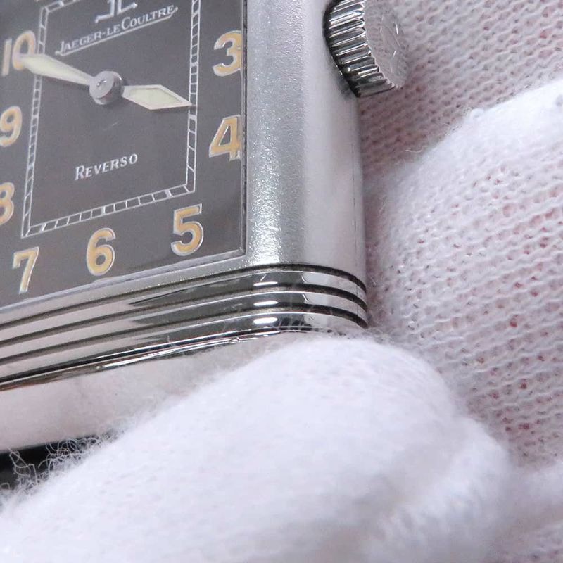 ジャガールクルト ビッグレベルソ シャドウ 271.8.61 JAEGER-LECOULTRE 腕時計 黒文字盤