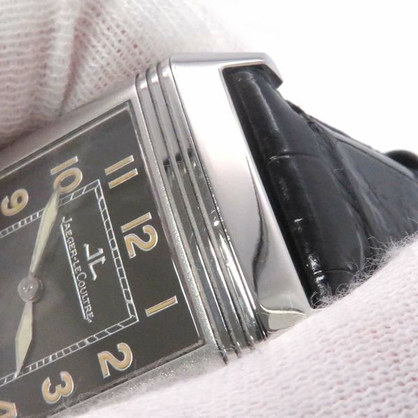 ジャガールクルト ビッグレベルソ シャドウ 271.8.61 JAEGER-LECOULTRE 腕時計 黒文字盤