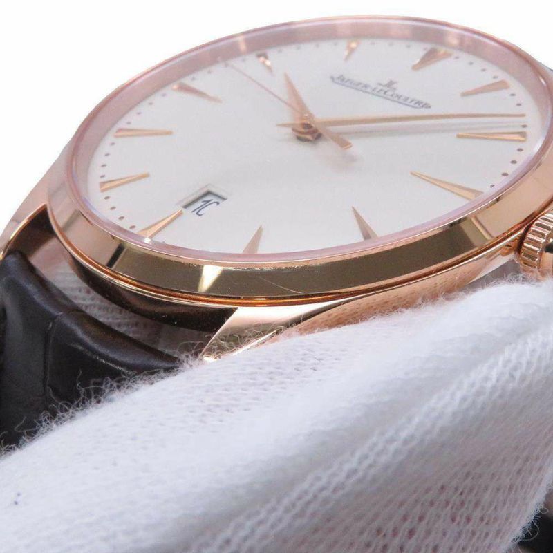 ジャガールクルト マスター ウルトラスリム デイト Q1282510 JAEGER-LECOULTRE 腕時計 アイボリー文字盤