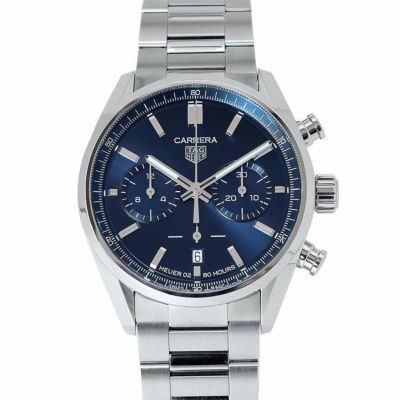 タグホイヤー カレラ クロノグラフ CBN2011.BA0642 TAG Heuer 腕時計 ブルー文字盤