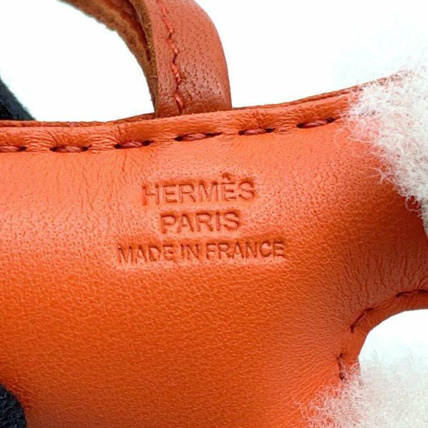 エルメス バディ オレンジ ポピー バッグ チャーム U刻印(2022年) エルメス バディ オレンジ ポピー バッグ チャーム U刻印(2022年)