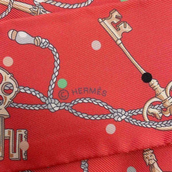 エルメス スカーフ ツイリー レ・クレ・ア・ポア Les Cles a Pois HERMES シルクツイル 2022年春夏