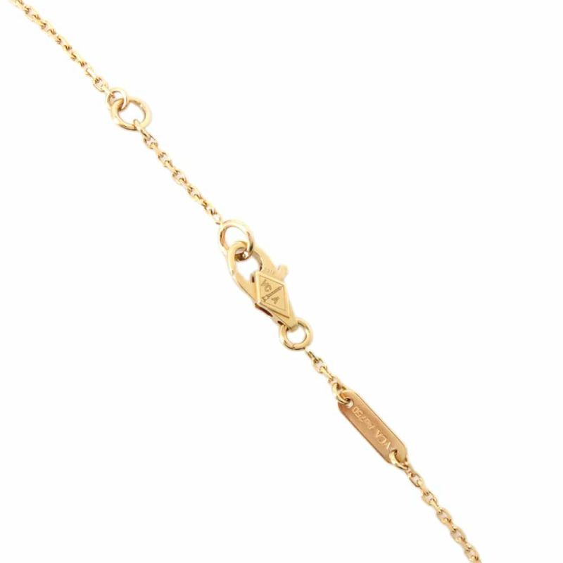 ヴァンクリーフ＆アーペル ブレスレット スウィート アルハンブラ ブレスレット マザーオブパール K18YGイエローゴールド VCARF68800