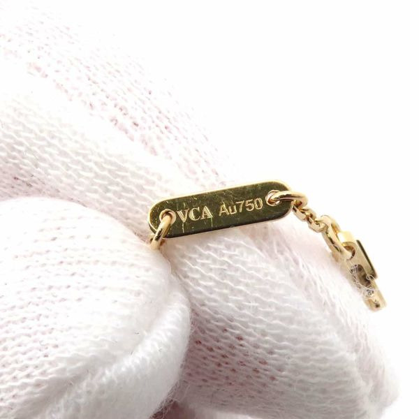 ヴァンクリーフ＆アーペル ブレスレット スウィート アルハンブラ ブレスレット マザーオブパール K18YGイエローゴールド VCARF68800