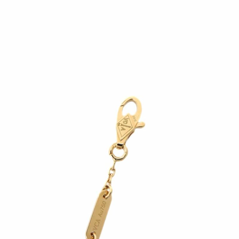 ヴァンクリーフ＆アーペル ブレスレット スウィート アルハンブラ ブレスレット マザーオブパール K18YGイエローゴールド VCARF68800