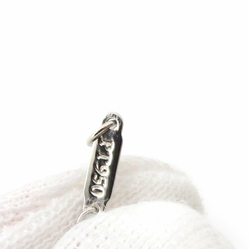 ティファニー ネックレス ソリティア ペンダント ダイヤモンド 0.18ct Pt950プラチナ 60007525 Co 鑑定書付き ジュエリー