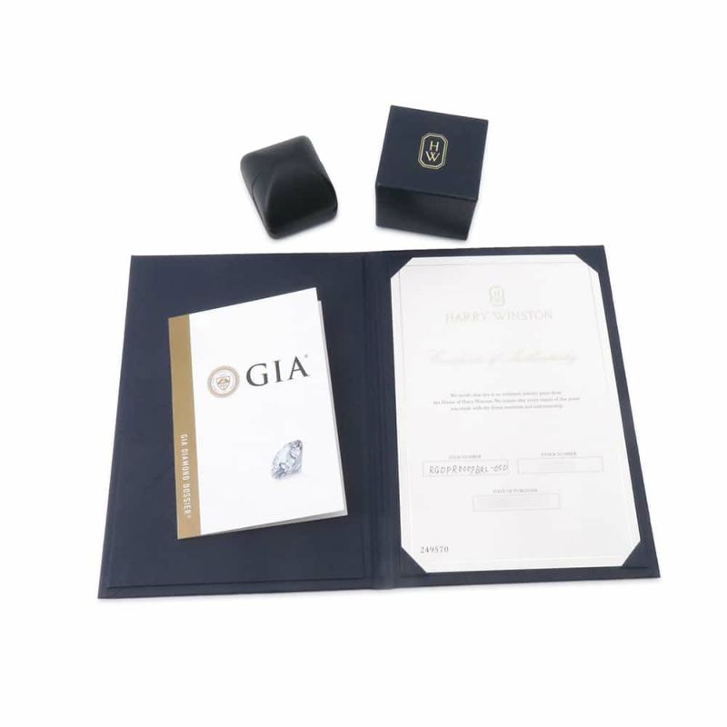 ハリーウィンストン リング ブリリアント ラブ リング ダイヤ 0.7ct Pt950 サイズ約9号 GIA鑑定書付き RGDPRD007BRL