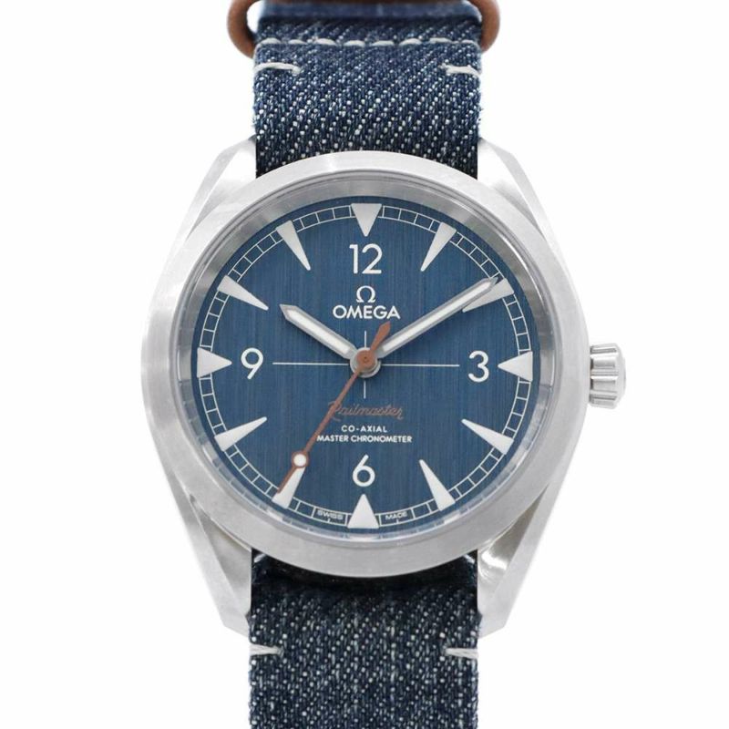 オメガ シーマスター レイルマスター 220.12.40.20.03.001 OMEGA 腕時計 ブルー文字盤