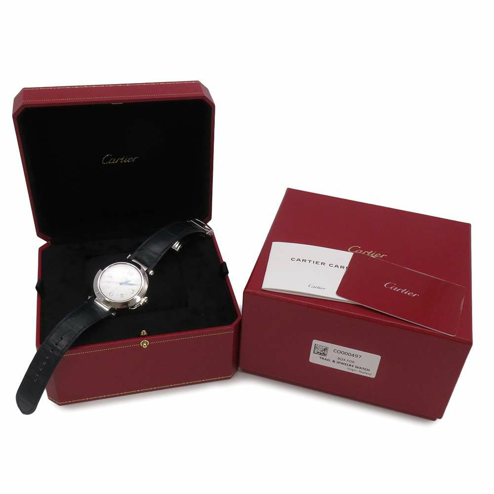 カルティエ パシャ ドゥ カルティエ WSPA0010 Cartier 腕時計 シルバー文字盤