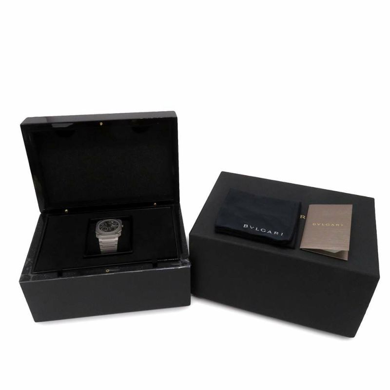 ブルガリ オクト フィニッシモ スケルトン エイトデイズ 103610 BVLGARI スケルトン/グレー文字盤