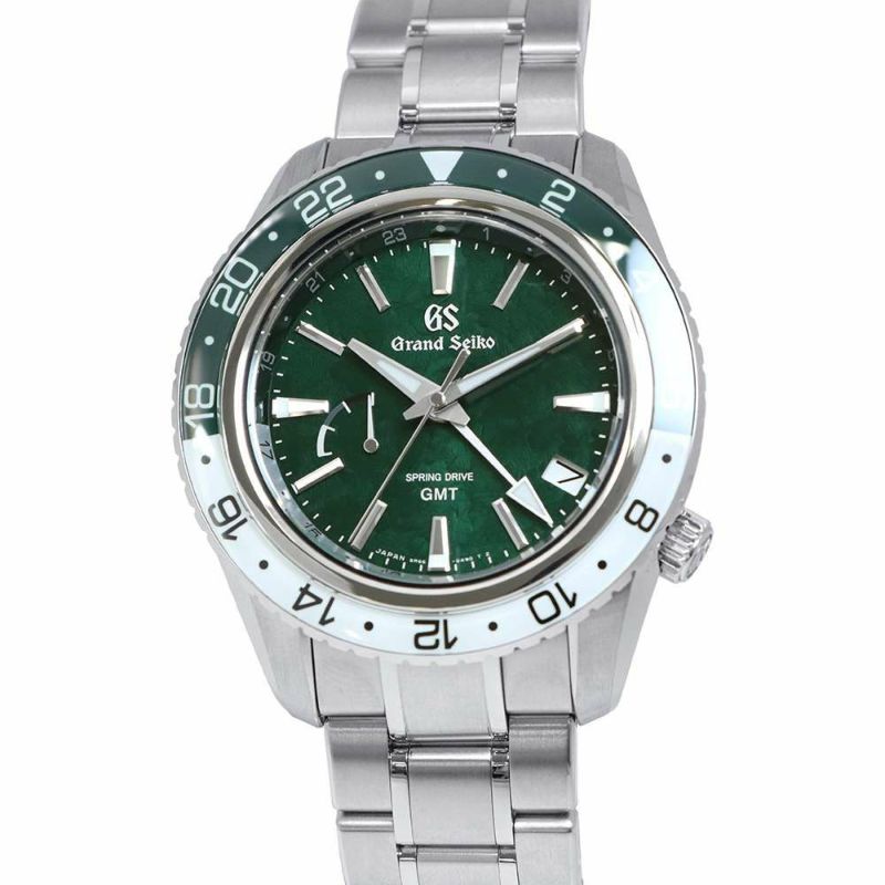 セイコー グランドセイコー スポーツコレクション スプリングドライブ GMT SBGE295 グリーン文字盤